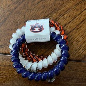 COPY - Teleties 3 pack of hair ties representing University of Auburn.